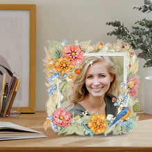 Carica l'immagine nel visualizzatore di Gallery, Flowers and Birds-Diamond Photo Frame