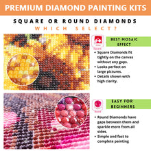 Carica l'immagine nel visualizzatore di Gallery, Anatra- Square Diamond Painting-40x40cm