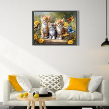 Carica l'immagine nel visualizzatore di Gallery, Cat-Square Diamond Painting-40x30cm