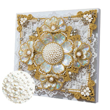 Carica l'immagine nel visualizzatore di Gallery, Elegant Girl-Partial Pearl Painting Kit with Frame-25x25cm