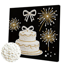 Carica l'immagine nel visualizzatore di Gallery, Pumpkin-Partial Pearl Painting Kit with Frame-25x25cm
