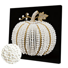 Carica l'immagine nel visualizzatore di Gallery, Pumpkin-Partial Pearl Painting Kit with Frame-25x25cm