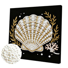 Carica l'immagine nel visualizzatore di Gallery, Pumpkin-Partial Pearl Painting Kit with Frame-25x25cm