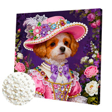 Carica l'immagine nel visualizzatore di Gallery, Cross-Partial Pearl Painting Kit with Frame-25x25cm