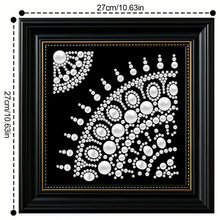 Carica l'immagine nel visualizzatore di Gallery, Heart-Partial Pearl Painting Kit with Frame-27x27cm