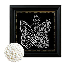 Carica l'immagine nel visualizzatore di Gallery, Heart-Partial Pearl Painting Kit with Frame-27x27cm