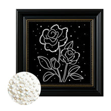 Carica l'immagine nel visualizzatore di Gallery, Heart-Partial Pearl Painting Kit with Frame-27x27cm