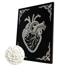 Carica l'immagine nel visualizzatore di Gallery, Jellyfish-Partial Pearl Painting Kit with Frame-30x40cm