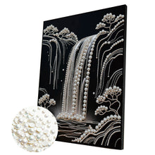 Carica l'immagine nel visualizzatore di Gallery, Jellyfish-Partial Pearl Painting Kit with Frame-30x40cm