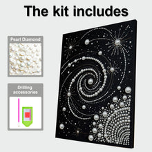Carica l'immagine nel visualizzatore di Gallery, Starry Sky-Partial Pearl Painting Kit with Frame-30x40cm