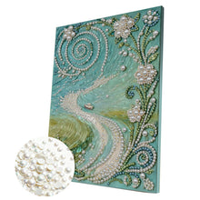 Carica l'immagine nel visualizzatore di Gallery, Starry Sky-Partial Pearl Painting Kit with Frame-30x40cm