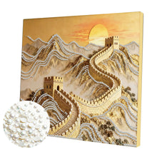 Carica l'immagine nel visualizzatore di Gallery, Butterfly-Partial Pearl Painting Kit with Frame-30x30cm