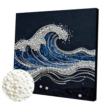 Carica l'immagine nel visualizzatore di Gallery, Butterfly-Partial Pearl Painting Kit with Frame-30x30cm