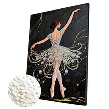 Carica l'immagine nel visualizzatore di Gallery, Jellyfish-Partial Pearl Painting Kit with Frame-30x40cm