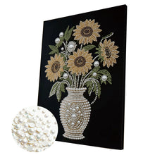Carica l'immagine nel visualizzatore di Gallery, Jellyfish-Partial Pearl Painting Kit with Frame-30x40cm