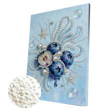 Carica l'immagine nel visualizzatore di Gallery, Unicorn-Partial Pearl Painting Kit with Frame-30x40cm