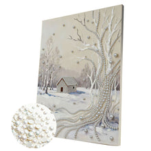 Carica l'immagine nel visualizzatore di Gallery, Unicorn-Partial Pearl Painting Kit with Frame-30x40cm