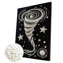 Carica l'immagine nel visualizzatore di Gallery, Blue Vase-Partial Pearl Painting Kit with Frame-30x40cm