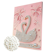 Carica l'immagine nel visualizzatore di Gallery, Snowflake-Partial Pearl Painting Kit with Frame-30x40cm