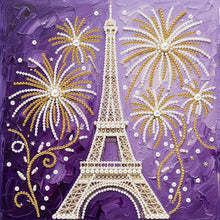 Carica l'immagine nel visualizzatore di Gallery, New Pearl Painting-Partial Pearl Painting Kit with Frame-25x25cm