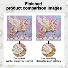 Carica l'immagine nel visualizzatore di Gallery, New Pearl Painting-Partial Pearl Painting Kit with Frame-25x25cm