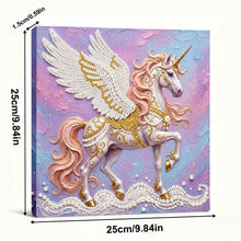 Carica l'immagine nel visualizzatore di Gallery, New Pearl Painting-Partial Pearl Painting Kit with Frame-25x25cm