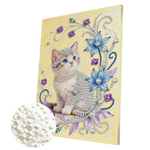 Carica l'immagine nel visualizzatore di Gallery, Whale-Partial Pearl Painting Kit with Frame-30x40cm