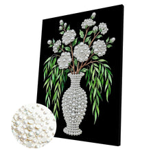 Carica l'immagine nel visualizzatore di Gallery, Whale-Partial Pearl Painting Kit with Frame-30x40cm