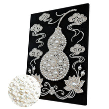 Carica l'immagine nel visualizzatore di Gallery, Whale-Partial Pearl Painting Kit with Frame-30x40cm