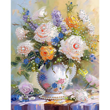 Carica l'immagine nel visualizzatore di Gallery, Woman-Partial Pearl Painting Kit with Frame-40x50cm