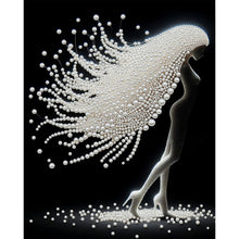 Carica l'immagine nel visualizzatore di Gallery, Woman-Partial Pearl Painting Kit with Frame-40x50cm
