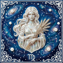 Carica l'immagine nel visualizzatore di Gallery, Pisces-Partial Pearl Painting Kit with Frame-25x25cm