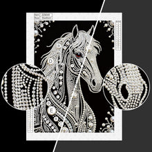 Carica l'immagine nel visualizzatore di Gallery, Horse-Partial Pearl Painting Kit Without Frame-30x40cm