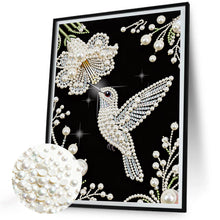 Carica l'immagine nel visualizzatore di Gallery, Owl-Partial Pearl Painting Kit Without Frame-30x40cm