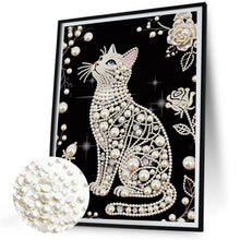 Carica l'immagine nel visualizzatore di Gallery, Owl-Partial Pearl Painting Kit Without Frame-30x40cm