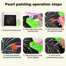 Carica l'immagine nel visualizzatore di Gallery, Owl-Partial Pearl Painting Kit Without Frame-30x40cm