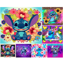 Carica l'immagine nel visualizzatore di Gallery, Stitch Giro completo Diamond painting 40*35cm