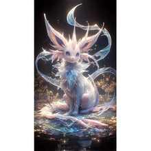 Carica l'immagine nel visualizzatore di Gallery, Pokemon Eevee - Diamond Painting - 30*55cm