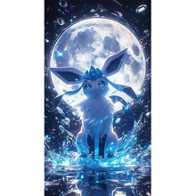 Carica l'immagine nel visualizzatore di Gallery, Pokemon Eevee - Diamond Painting - 30*55cm