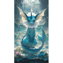Carica l'immagine nel visualizzatore di Gallery, Pokemon Eevee - Diamond Painting - 30*55cm