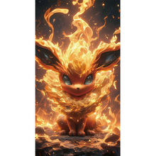 Carica l'immagine nel visualizzatore di Gallery, Pokemon Eevee - Diamond Painting - 30*55cm