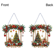 Carica l'immagine nel visualizzatore di Gallery, Christmas Special Shape Tree Diamond Painting Hanging Pendant