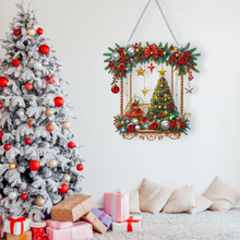 Carica l'immagine nel visualizzatore di Gallery, Christmas Special Shape Tree Diamond Painting Hanging Pendant