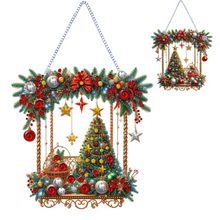 Carica l'immagine nel visualizzatore di Gallery, Christmas Special Shape Tree Diamond Painting Hanging Pendant