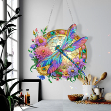 Carica l'immagine nel visualizzatore di Gallery, 5DStained Glass Panel Decorative Home Garden Decoration Hanging Kit