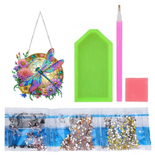 Carica l'immagine nel visualizzatore di Gallery, 5DStained Glass Panel Decorative Home Garden Decoration Hanging Kit