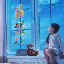 Carica l'immagine nel visualizzatore di Gallery, Kit per appendere ciondolo carillon di vento 3D bifacciale con pittura diamante fai-da-te