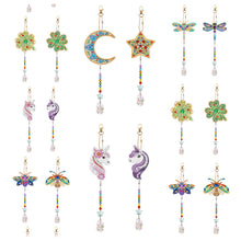 Carica l'immagine nel visualizzatore di Gallery, Finestra laterale sospesa doppia diamante 5D fai-da-te