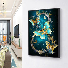 Carica l'immagine nel visualizzatore di Gallery, Pittura Diamante Rotondo Completo - Farfalla(30*40)