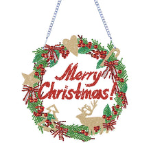 Carica l'immagine nel visualizzatore di Gallery, Ghirlanda di diamanti per trapano su un solo lato di Natale